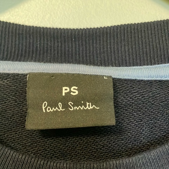 Paul Smith Navy Monkey Pattern Sweat-shirt - Picture 2 of 7